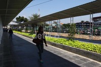 Wajah Stasiun Bogor tampak besih dan teratur.