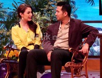 Keduanya tampak mesra di acara tersebut. Desi/detikHOT.