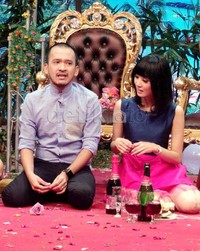 Ruben dan Wenda saat ditemui di Trans TV, Tendean, Jakarta Selatan. Desi/detikHOT.