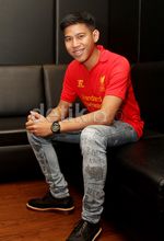 Senyum Lebar Nino RAN Bertemu Robbie Fowler