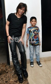     Once mengaku, anak semata wayangnya itu sudah terbiasa ikut syuting. Noel/detikHOT.