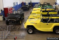 WaterCar Panther saat berada di pabriknya. (WaterCar Panther)