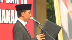 Jokowi Lantik 415 Pejabat Pemenang Lelang Jabatan