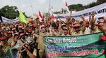 Honorer Kementan Demo Minta Jadi PNS