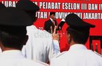 Jokowi Lantik 415 Lurah dan Camat