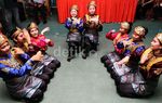 Tari Saman Buka Konpers Reuni Teladan All Stars
