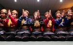 Tari Saman Buka Konpers Reuni Teladan All Stars