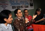 Tari Saman Buka Konpers Reuni Teladan All Stars