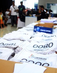 Para peserta yang datang tak hanya berasal dari Pulau Jawa, beberapa di antaranya dari Nanggroe Aceh Darussalam dan Papua. (Dok PB Djarum).