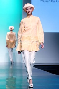Jakarta, Indonesia - 26 Juni. Adrianto Halim Elegance Forever. Jakarta Islamic Fashion Week 2013 at Hall Jakarta Convention Center. Senayan. 26 Juni 2013. Jakarta. [Foto: Mohammad Abduh/Wolipop]