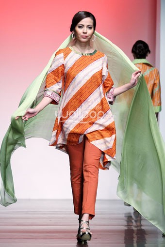 Jakarta, Indonesia - 26 Juni. I-Zen by Widhi budimulia Exploration. Jakarta Islamic Fashion Week 2013 at Hall Jakarta Convention Center. Senayan. 26 Juni 2013. Jakarta. [Foto: Mohammad Abduh/Wolipop]