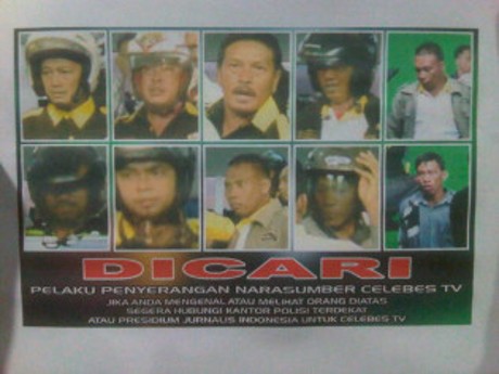 Penyerang Kantor Celebes TV Belum Tertangkap, IJTI Tagih Janji Kapolda