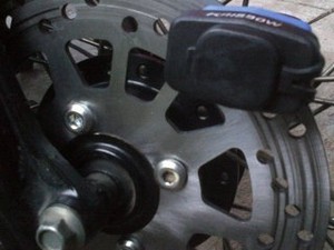 Air Keras Digunakan Maling Motor untuk Bobol Gembok