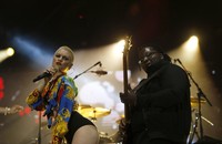 Goyangan menggoda Jessie J. REUTERS/Darrin Zammit.