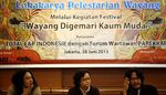 Lestarikan Wayang Agar Dikenal Generasi Muda