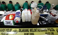 Barang bukti yang berhasil disita adalah sabu sebanyak 770,78 gram, 3.273 butir ekstasi, 1.657,23 gram ganja, 1,74 gram heroin, narkotika gol IV PSIK sebanyak 2.976 butir, baya 13 butir beserta bahan pembuat pil ekstasi sebanyak 811 gram.