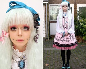 Inilah Katie, Wanita yang Jadi Boneka Jepang di Dunia Nyata