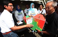 Secara keseluruhan Bank Mandiri menjual 40.000 paket sembako murah guna menyambut bulan suci Ramadan.