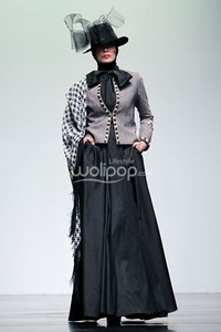 Jakarta, Indonesia - 26 Juni 2013. Denny Wirawan Noblidonna. Jakarta Islamic Fashion Week 2013 at Hall Jakarta Convention Center. Senayan. Jakarta. [Foto: Mohammad Abduh/Wolipop]