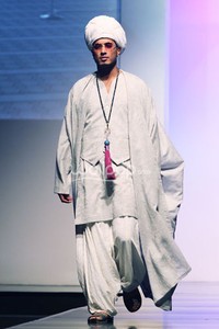 Jakarta, Indonesia - 27 Juni. Samuel Wattumena Faith, Hope, & Love, Jakarta Islamic Fashion Week 2013 at Hall Jakarta Convention Center. Senayan. 27 Juni 2013. Jakarta. [Foto: Mohammad Abduh/Wolipop]
