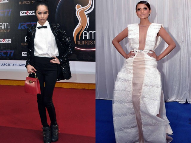 Gaya Artis di AMI 2013, dari Boyish Hingga Pamer Dada