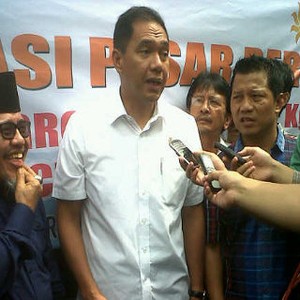Gita Wirjawan Cuma 10 Menit Sidak Harga Beras di Cipinang