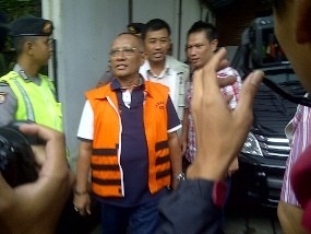 Tak Ada Dada Rosada dalam Rekonstruksi Suap Hakim di Balai Kota
