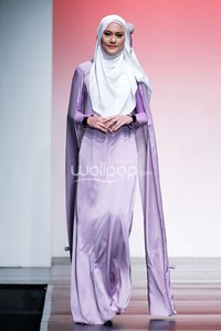 Jakarta, Indonesia - 28 Juni. Ghaida Tsurayya Candy land. Jakarta Islamic Fashion Week 2013 at Hall Jakarta Convention Center. Senayan. 28 Juni 2013. Jakarta. [Foto: Mohammad Abduh/Wolipop]