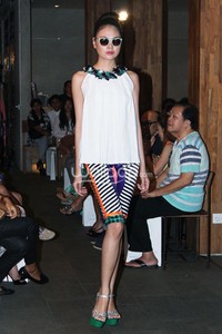 Jakarta, Indonesia - 30 Juni 2013. Hengki Kawilarang Retro Pop Spring 2014 at De la Gue. Kemang. Jakarta Selatan. [Foto: Mohammad abduh/Wolipop]