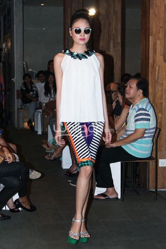 Jakarta, Indonesia - 30 Juni 2013. Hengki Kawilarang Retro Pop Spring 2014 at De la Gue. Kemang. Jakarta Selatan. [Foto: Mohammad abduh/Wolipop]