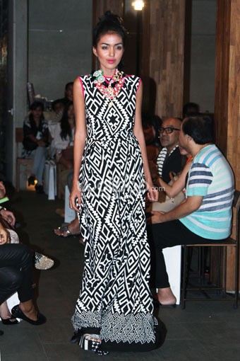 Jakarta, Indonesia - 30 Juni 2013. Hengki Kawilarang Retro Pop Spring 2014 at De la Gue. Kemang. Jakarta Selatan. [Foto: Mohammad abduh/Wolipop]