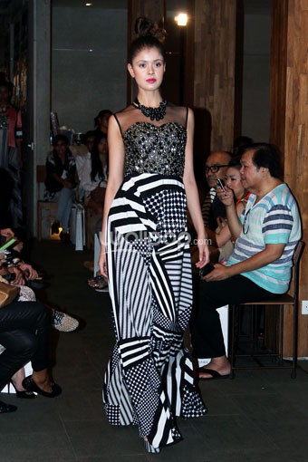 Jakarta, Indonesia - 30 Juni 2013. Hengki Kawilarang Retro Pop Spring 2014 at De la Gue. Kemang. Jakarta Selatan. [Foto: Mohammad abduh/Wolipop]