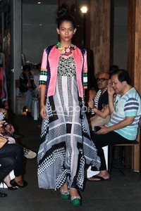 Jakarta, Indonesia - 30 Juni 2013. Hengki Kawilarang Retro Pop Spring 2014 at De la Gue. Kemang. Jakarta Selatan. [Foto: Mohammad abduh/Wolipop]