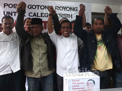 Deklarasi Posko Caleg Bersih