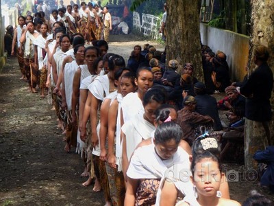 Penganut Kejawen Gelar Ritual Unggahan