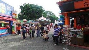 Weekend, Pengunjung di PRJ Kemayoran Lengang