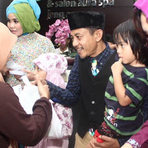 Jelang Puasa, Epi Kusnandar Beri Santuan Anak Yatim