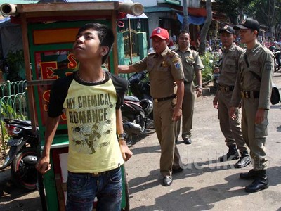 PKL Tanah Abang Ditertibkan
