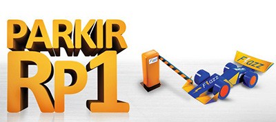 Pakai Flazz BCA, Bayar Parkir Hanya Rp 1,-