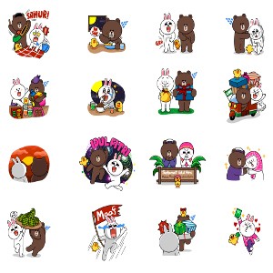 Brown dan Cony Line Didandani ala Ramadan