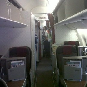 Layanan WiFi Boeing 777-300ER Garuda Hanya untuk Penumpang First Class