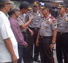 Kapolda Jatim Tinjau Jalur Pantura Bojonegoro