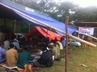 Suasana Haru Warnai Tradisi Sambut Ramadan Korban Gempa Aceh