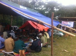 Suasana Haru Warnai Tradisi Sambut Ramadan Korban Gempa Aceh