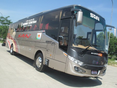 Merasakan Jadi Penumpang Bus Mewah Swedia