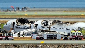 1 Korban Asiana Airlines Terlindas Mobil Pemadam