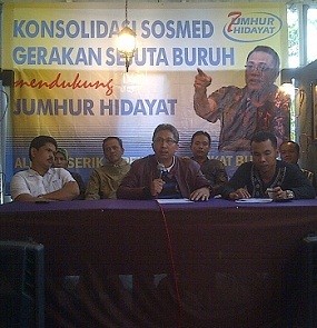 Usung Jumhur Jadi Capres, Buruh Galang Dukungan via Sosmed