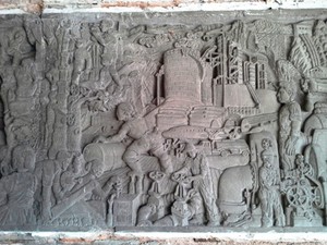 Relief Cantik di Kemayoran Butuh Perawatan Agar Tak Ada Kesan Angker Lagi