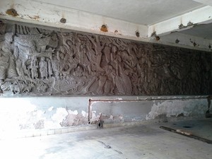 Relief Cantik di Kemayoran Dibangun Soekarno untuk Sambut Tamu Negara