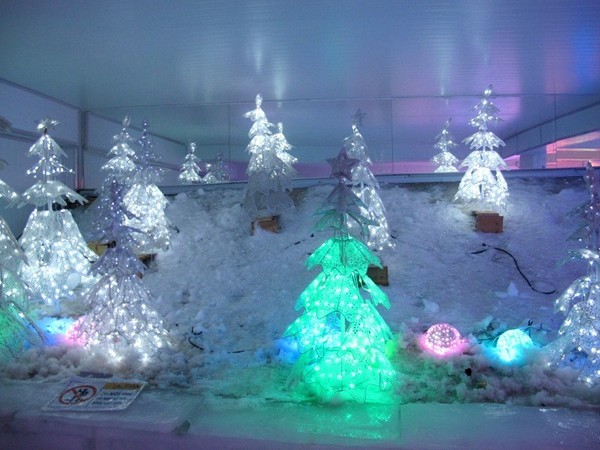 Bangunan Serba Es di Snowalk, Malaysia